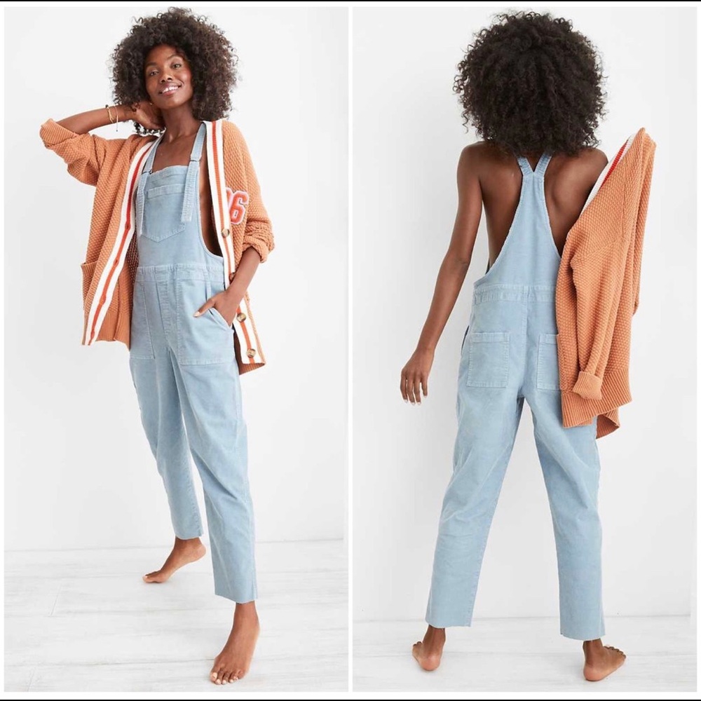 Aerie Werk & Play Corduroy Overalls